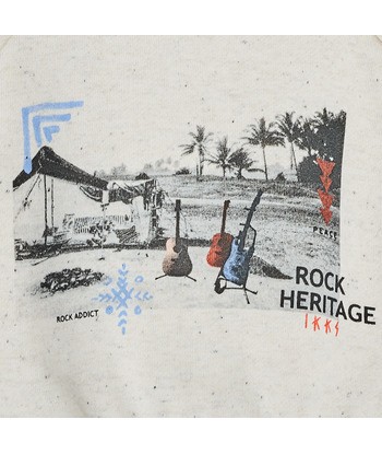 Sweat-shirt enfant garcons Ikks LIBRAS Blanc