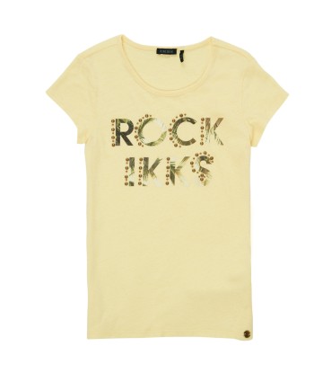T-shirt enfant filles Ikks JALLIA Jaune