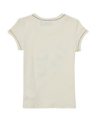 T-shirt enfant filles Ikks TRADIT Blanc