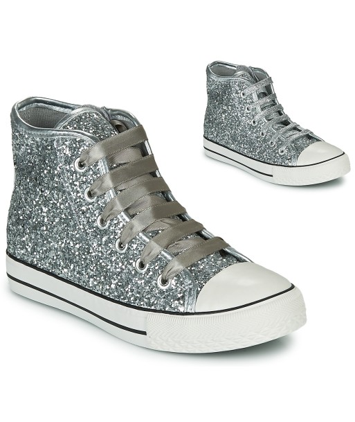 Baskets montantes enfant filles Citrouille et Compagnie OUTIL PAILLETT