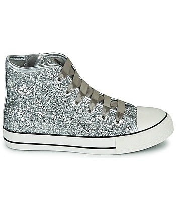 Baskets montantes enfant filles Citrouille et Compagnie OUTIL PAILLETT