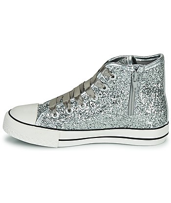 Baskets montantes enfant filles Citrouille et Compagnie OUTIL PAILLETT