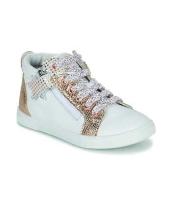 Baskets montantes enfant filles GBB VALA Blanc