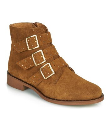 Boots femmes Betty London LYS Marron