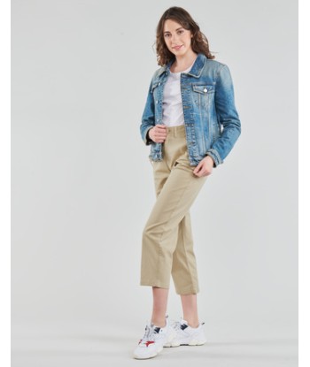 Chinots femmes Tommy Jeans TJW HIGH RISE STRAIGHT Beige