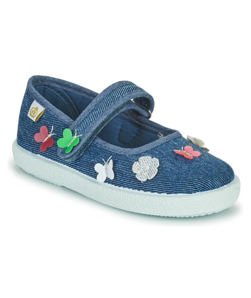 Ballerines enfant filles Citrouille et Compagnie OXINA Bleu