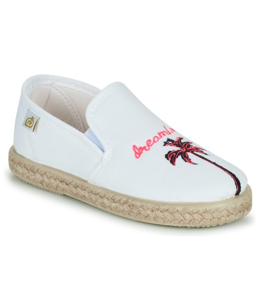 Ballerines enfant filles Citrouille et Compagnie OWAT Blanc