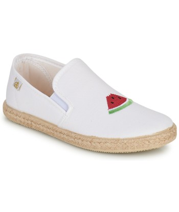 Ballerines enfant filles Citrouille et Compagnie OFADA Blanc