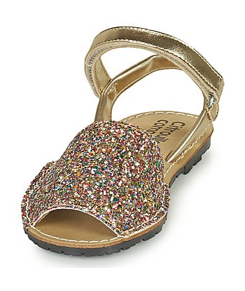 Sandales enfant filles Citrouille et Compagnie SQUOUBEL Multicolore