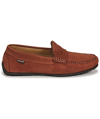 Mocassins hommes Pellet CADOR Marron