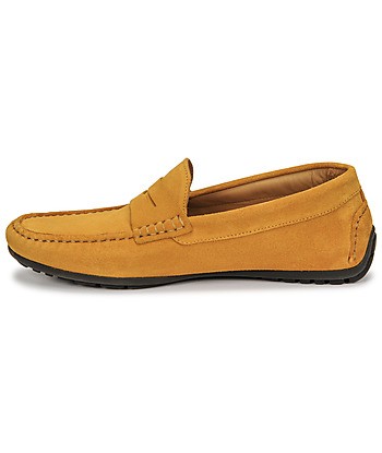 Mocassins hommes Pellet CADOR Jaune