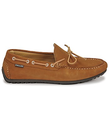 Mocassins hommes Pellet NERE Marron