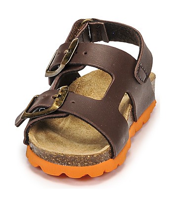 Sandales enfant garcons Citrouille et Compagnie KELATU Marron