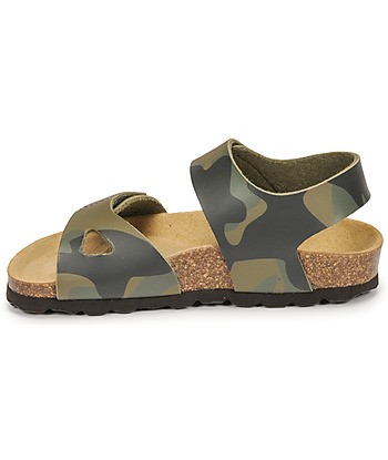 Sandales enfant garcons Citrouille et Compagnie BELLI JOE Kaki
