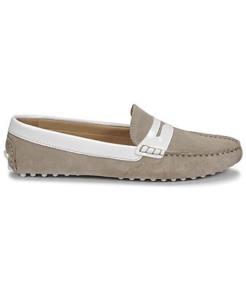 Mocassins femmes JB Martin TABATA Beige