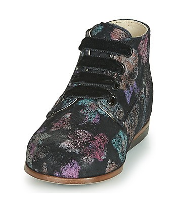 Baskets montantes enfant filles Little Mary MILOTO Noir