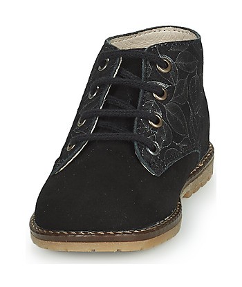 Baskets montantes enfant filles Little Mary JUDITE Noir