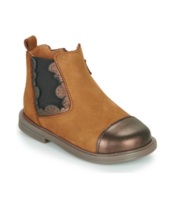Boots enfant filles Little Mary ELVIRE Marron