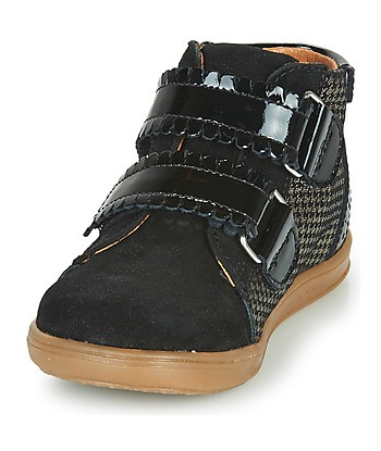 Baskets montantes enfant filles Little Mary CRISTIE Noir