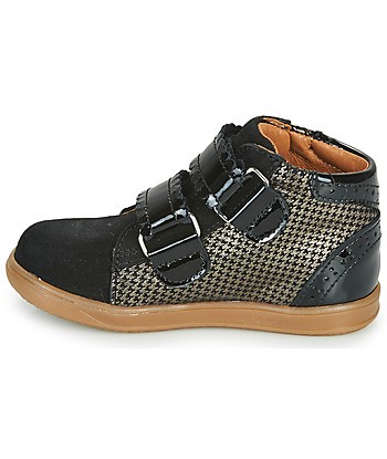 Baskets montantes enfant filles Little Mary CRISTIE Noir