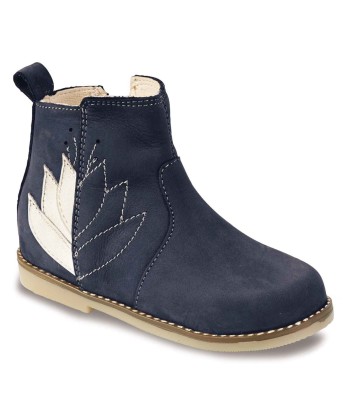 Boots enfant filles Little Mary KARRY Bleu