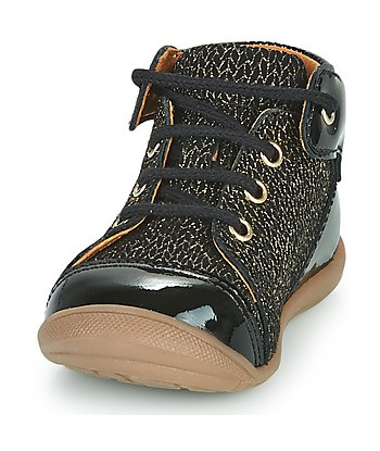 Baskets montantes enfant filles GBB OLSA Noir