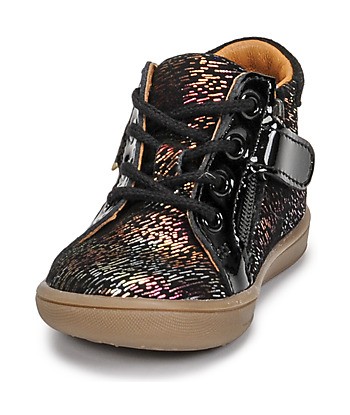 Baskets montantes enfant filles GBB FAMIA Noir