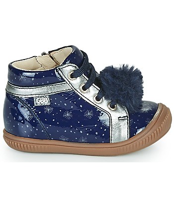 Baskets montantes enfant filles GBB ISAURE Bleu