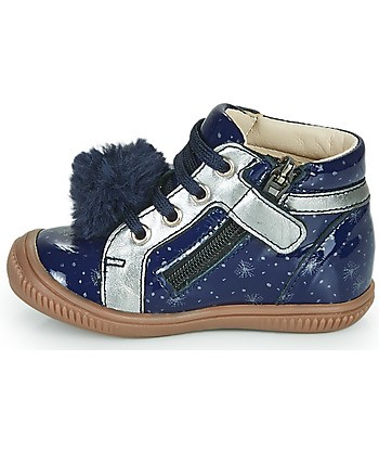 Baskets montantes enfant filles GBB ISAURE Bleu