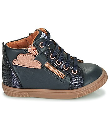 Baskets montantes enfant filles GBB VALA Bleu