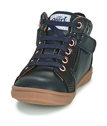 Baskets montantes enfant filles GBB VALA Bleu