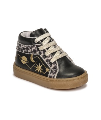 Baskets montantes enfant filles GBB DANY Noir