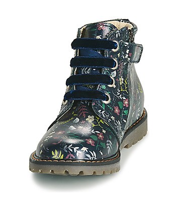 Baskets montantes enfant filles GBB NAREA Bleu