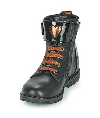 Baskets montantes enfant filles GBB DOZZY Noir