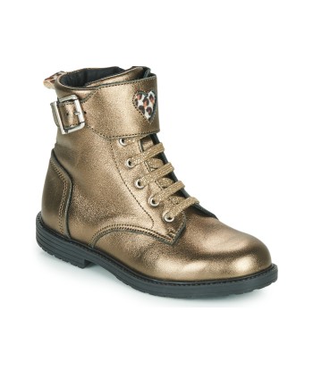 Baskets montantes enfant filles GBB DOZZY Doré