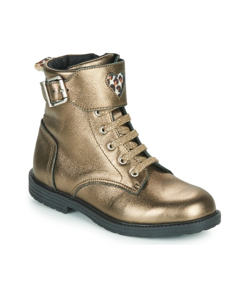 Baskets montantes enfant filles GBB DOZZY Doré