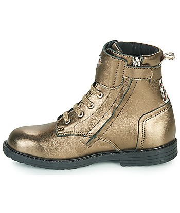 Baskets montantes enfant filles GBB DOZZY Doré