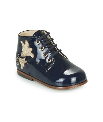 Baskets montantes enfant filles Little Mary MEIGE Bleu