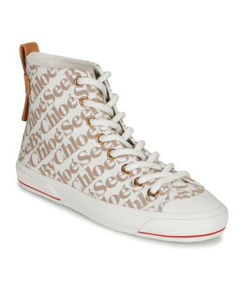 Baskets montantes femmes See by Chloé ARYANA Beige