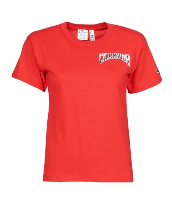 T-shirt femmes Champion CREWNECK T SHIRT Rouge