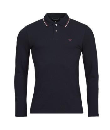 Polo hommes Emporio Armani 8N1FB5 Bleu