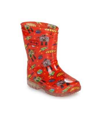 Bottes enfant garcons Be Only CYBORG Rouge