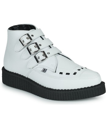 Boots femmes TUK POINTED CREEPER 3 BUCKLE BOOT Blanc