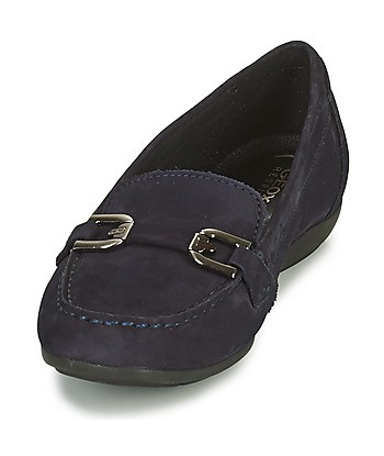 Mocassins femmes Geox ANNYTAH Bleu