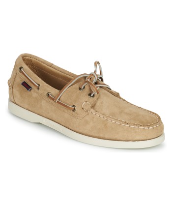 Chaussures bateau hommes Sebago PORTLAND FLESH OUT Beige
