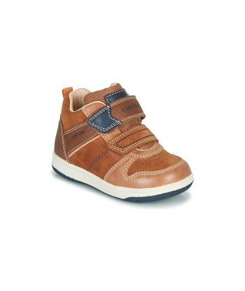 Baskets montantes enfant garcons Geox NEW FLICK Marron