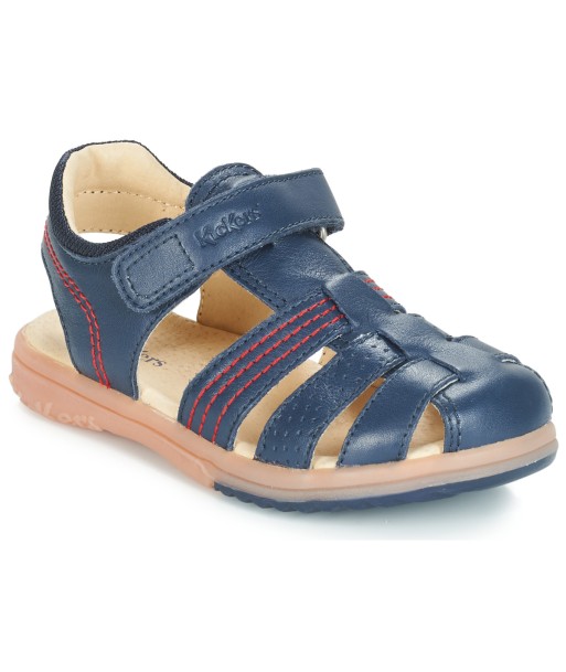 Sandales enfant garcons Kickers PLATINIUM Marine