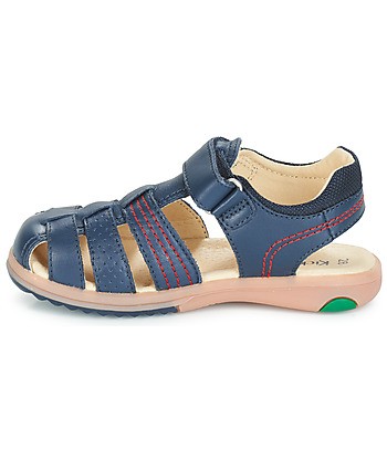 Sandales enfant garcons Kickers PLATINIUM Marine