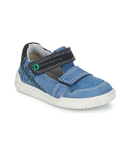 Sandales enfant garcons Kickers WHATSUP Bleu