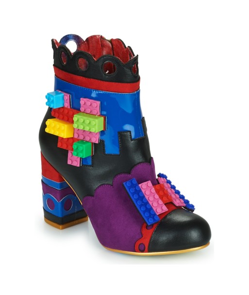 Bottines femmes Irregular Choice BUILDING LOVE Noir